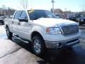 2008 Oxford White Ford F150 Lariat SuperCrew 4x4  photo #4