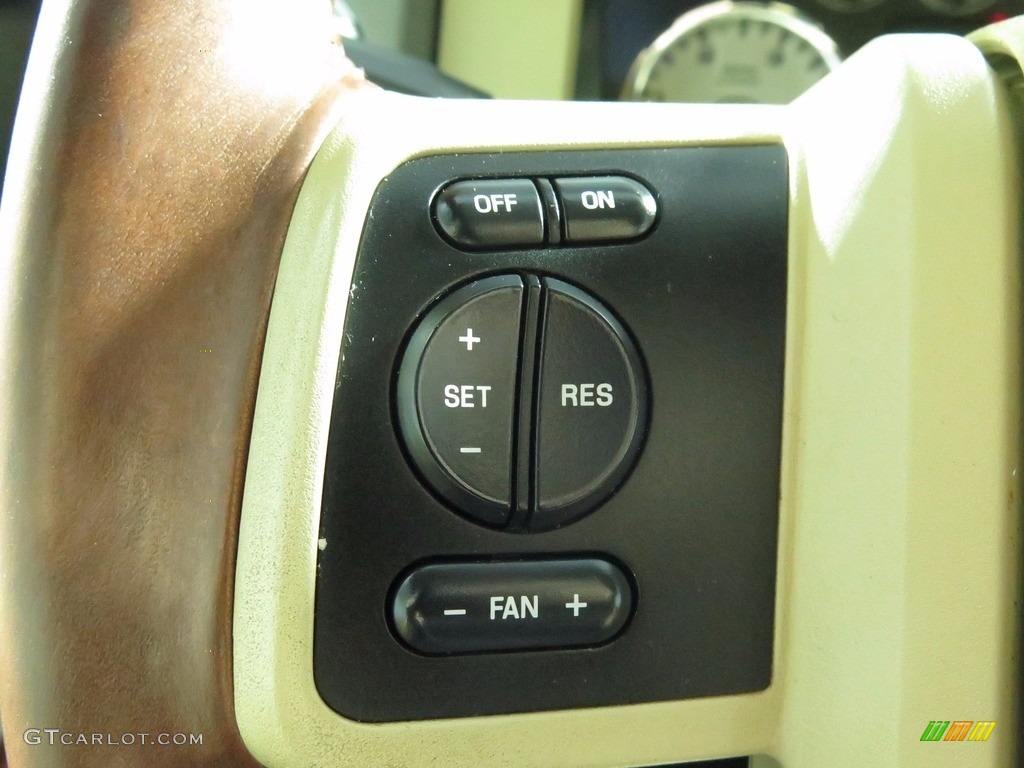 2008 F350 Super Duty King Ranch Crew Cab 4x4 Dually - Dark Blue Pearl Metallic / Chaparral Brown photo #21
