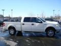 2008 Oxford White Ford F150 Lariat SuperCrew 4x4  photo #5