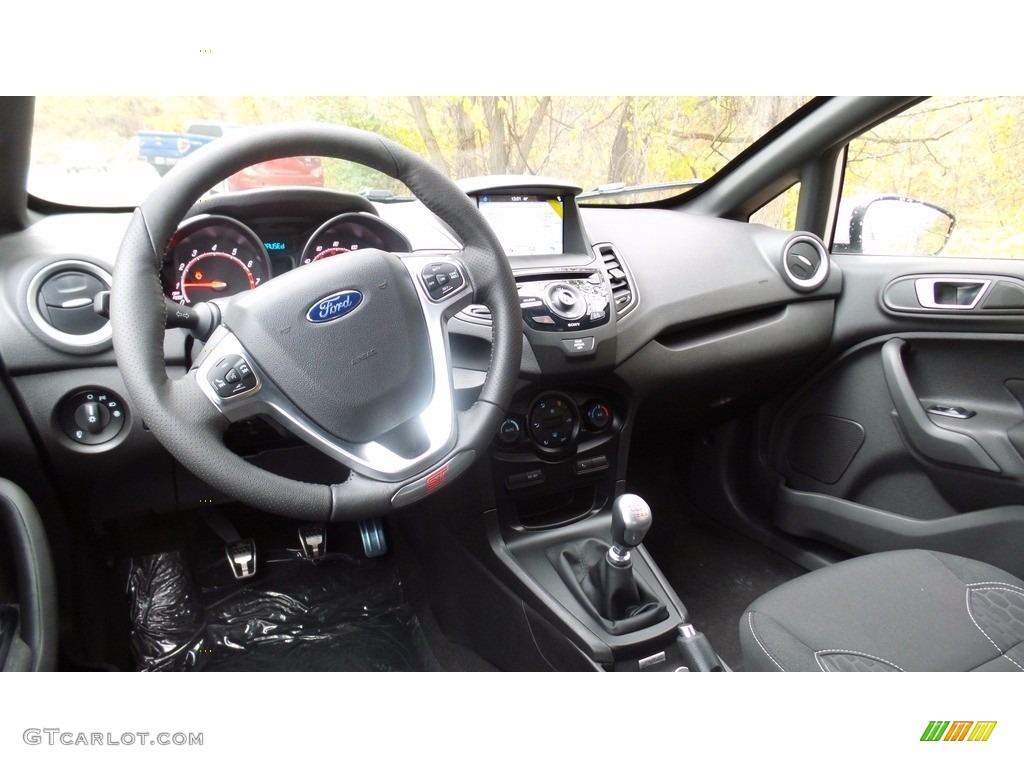 2016 Fiesta ST Hatchback - Oxford White / ST Charcoal Black photo #10