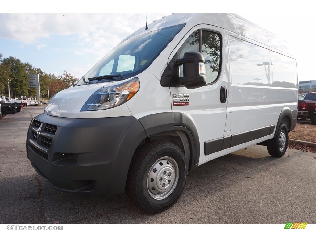 Bright White 2017 Ram ProMaster 2500 High Roof Cargo Van Exterior Photo #116798151