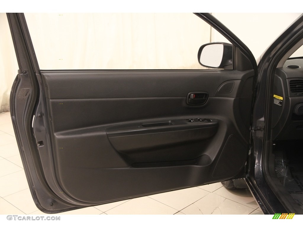 2010 Accent GS 3 Door - Charcoal Gray / Black photo #4