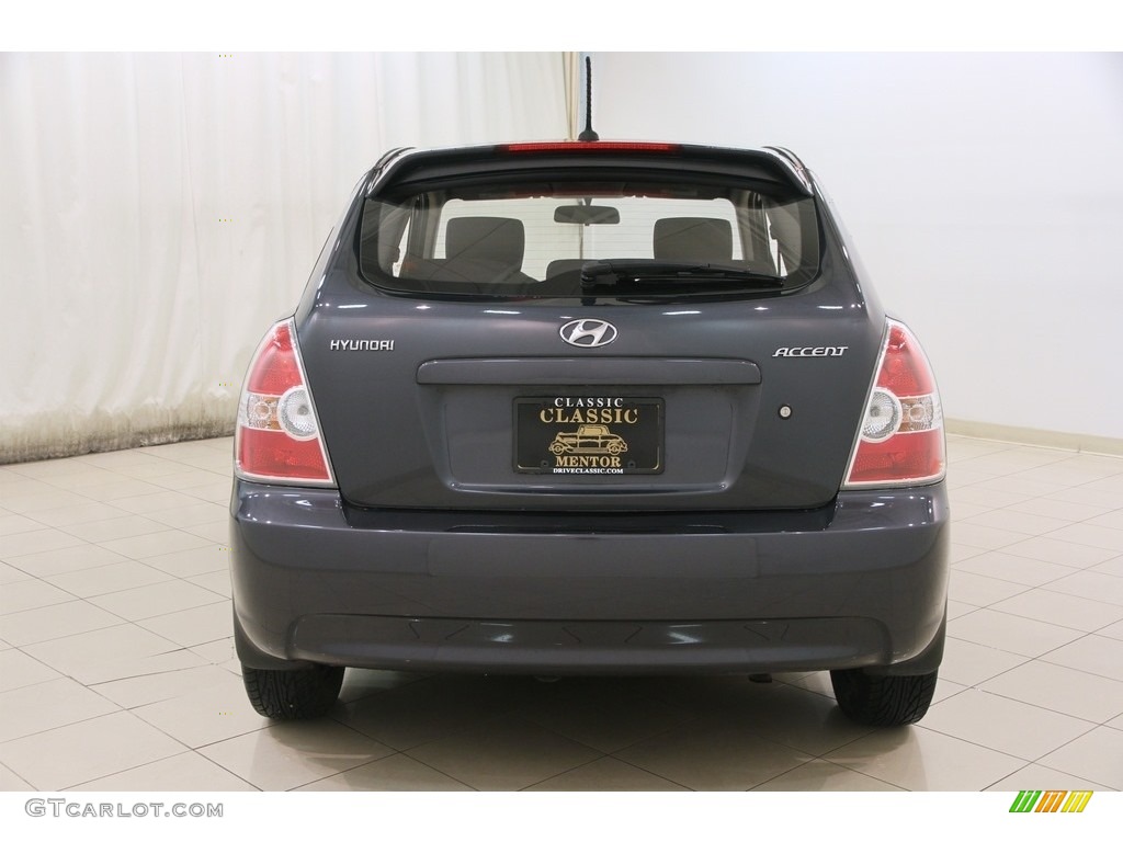 2010 Accent GS 3 Door - Charcoal Gray / Black photo #14