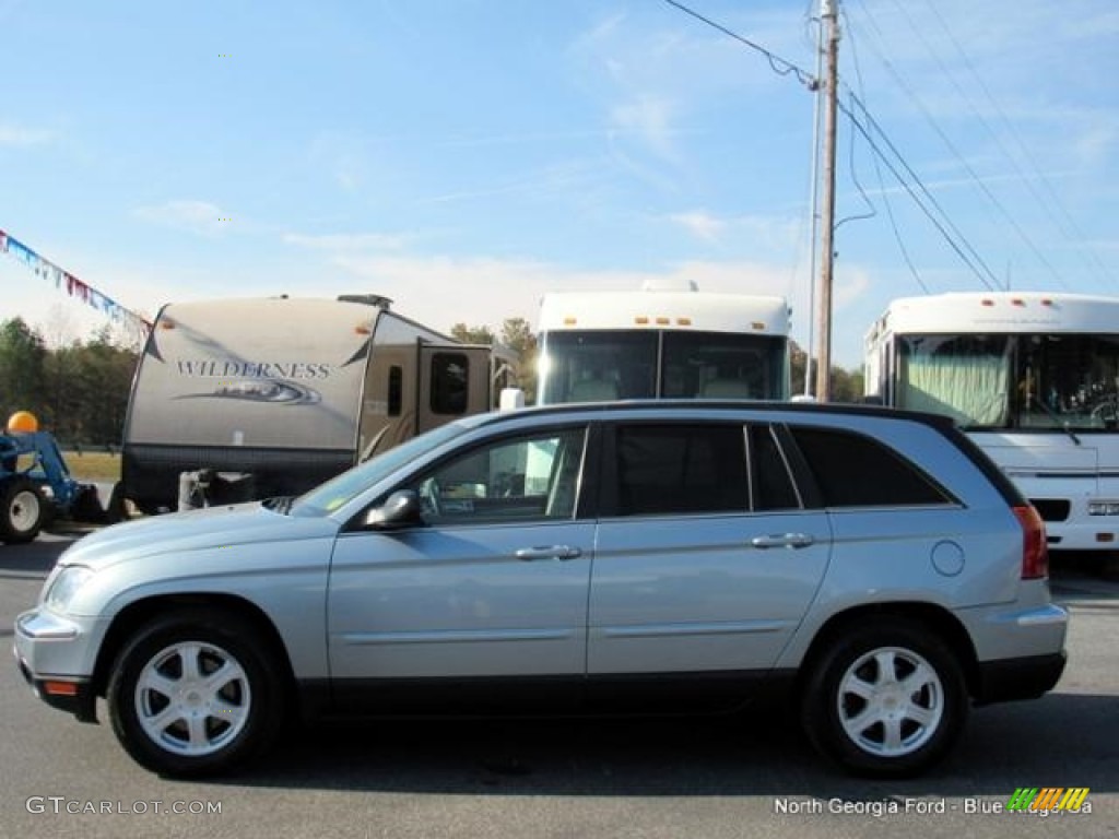 2005 Pacifica Touring AWD - Butane Blue Pearl / Light Taupe photo #2