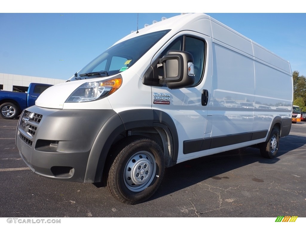 Bright White 2017 Ram ProMaster 3500 High Roof Cargo Van Exterior Photo #116798871