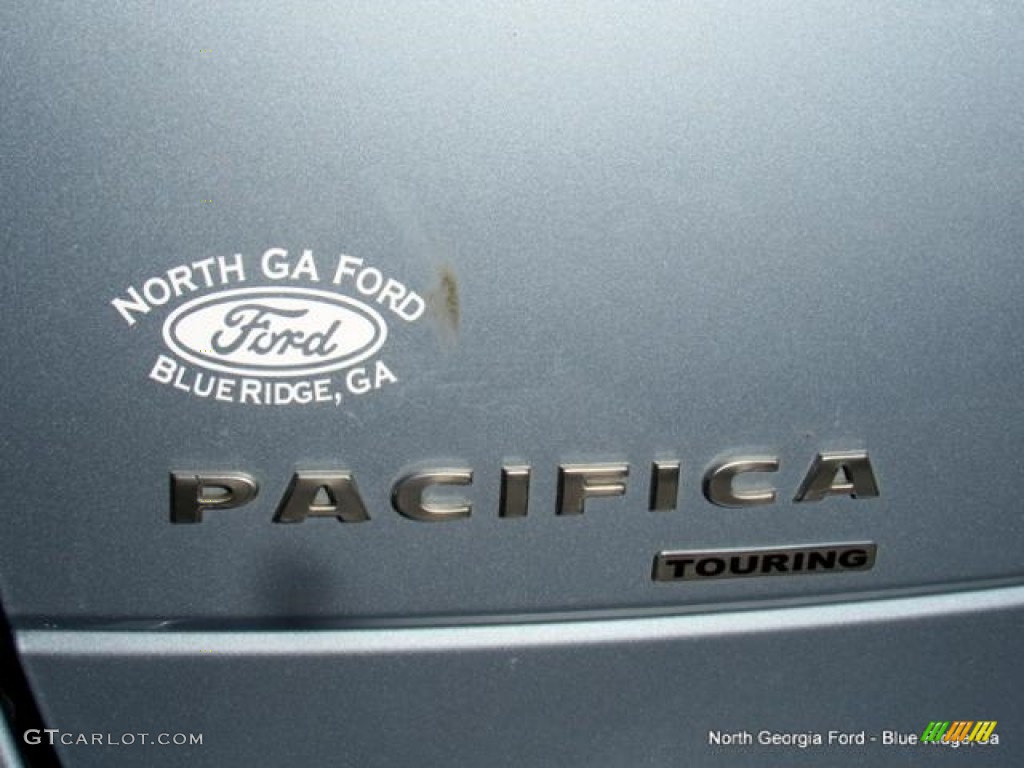 2005 Pacifica Touring AWD - Butane Blue Pearl / Light Taupe photo #37