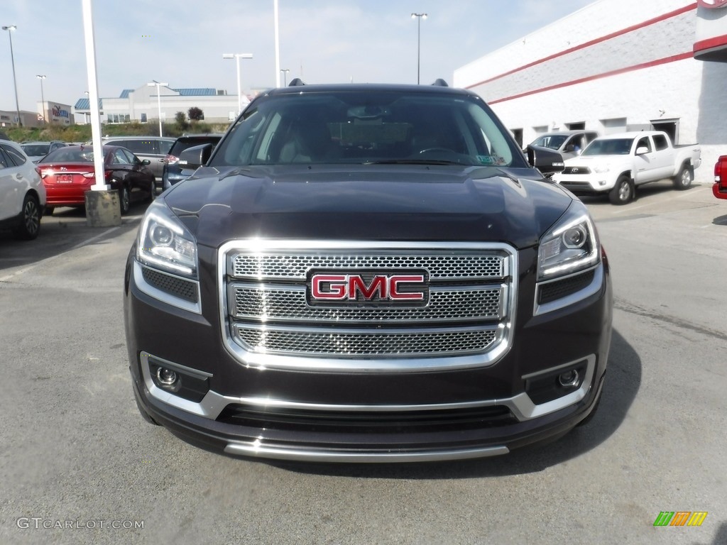 2013 Acadia Denali AWD - Carbon Black Metallic / Ebony photo #4