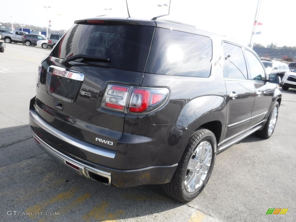 2013 Acadia Denali AWD - Carbon Black Metallic / Ebony photo #9