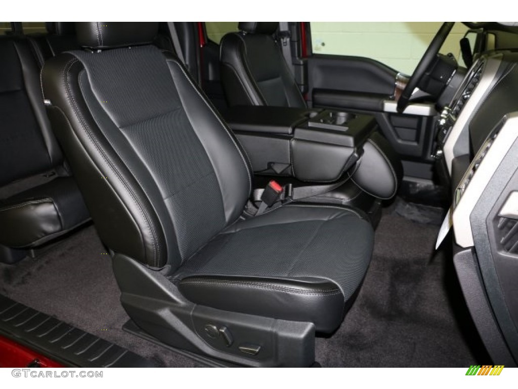 2017 F150 XLT SuperCab 4x4 - Ruby Red / Black photo #3