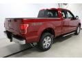 2017 Ruby Red Ford F150 XLT SuperCab 4x4  photo #7