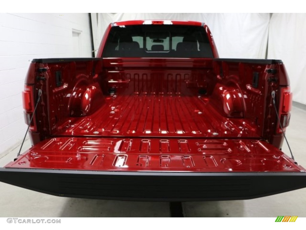 2017 F150 XLT SuperCab 4x4 - Ruby Red / Black photo #9