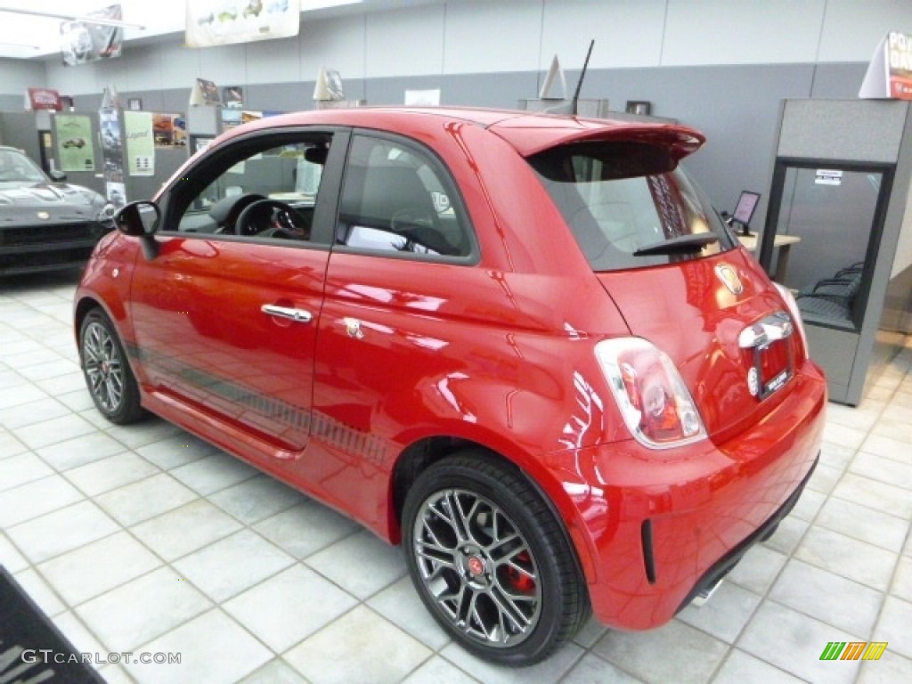 Rosso (Red) 2017 Fiat 500 Abarth Exterior Photo #116800962