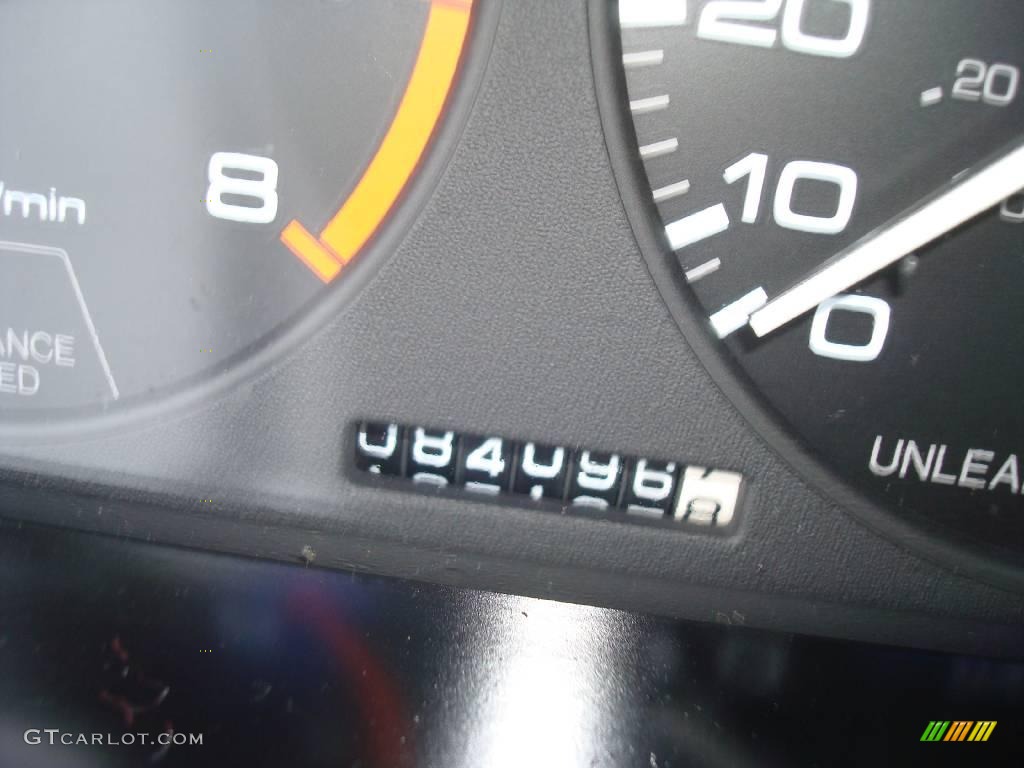 1992 Accord EX Sedan - Pewter Gray Metallic / Burgundy photo #26