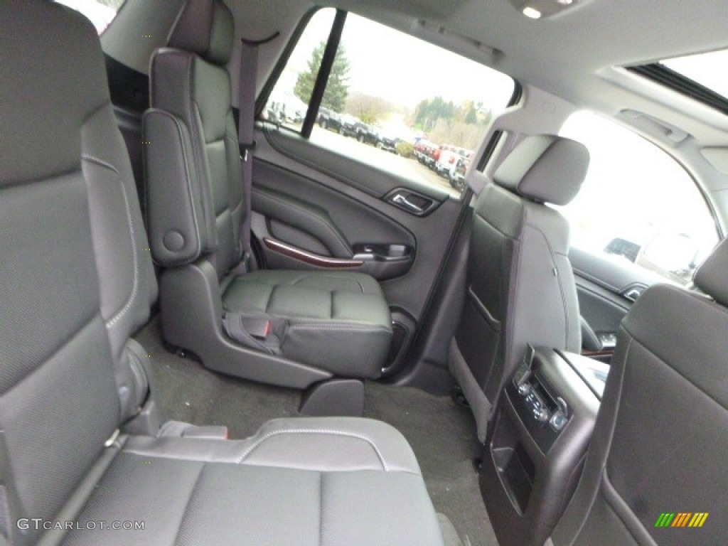 Jet Black Interior 2017 GMC Yukon SLT 4WD Photo #116801940