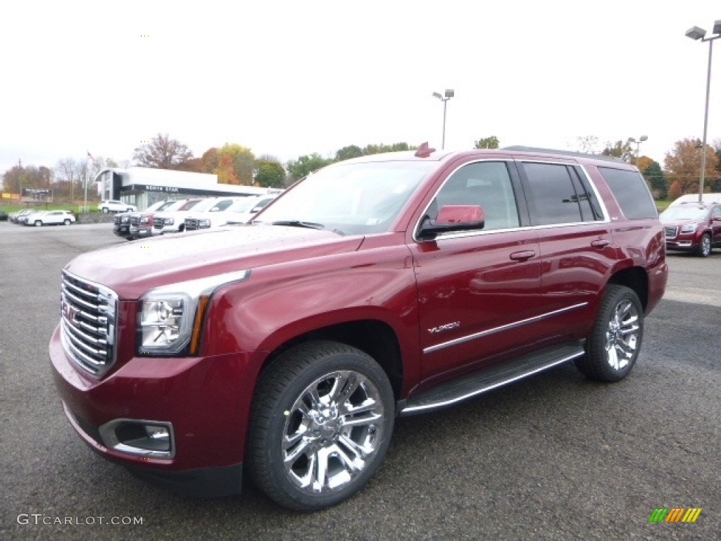 Crimson Red Tintcoat 2017 GMC Yukon SLT 4WD Exterior Photo #116802111