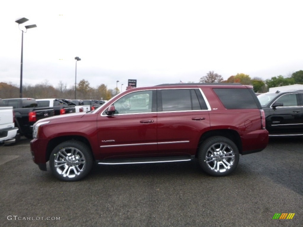 Crimson Red Tintcoat 2017 GMC Yukon SLT 4WD Exterior Photo #116802123