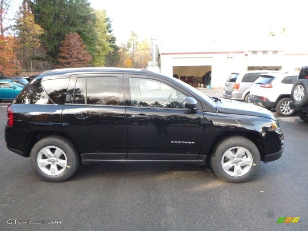 Black 2017 Jeep Compass Sport Exterior Photo #116802740