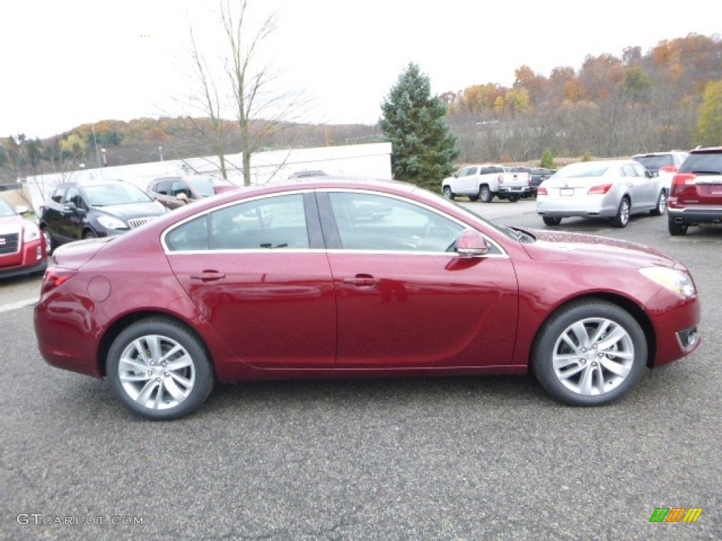 2017 Regal AWD - Crimson Red Tintcoat / Ebony photo #6