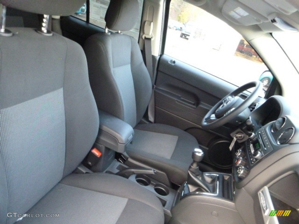 Dark Slate Gray Interior 2017 Jeep Compass Sport Photo #116802756