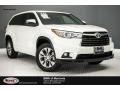 Blizzard Pearl White 2015 Toyota Highlander LE