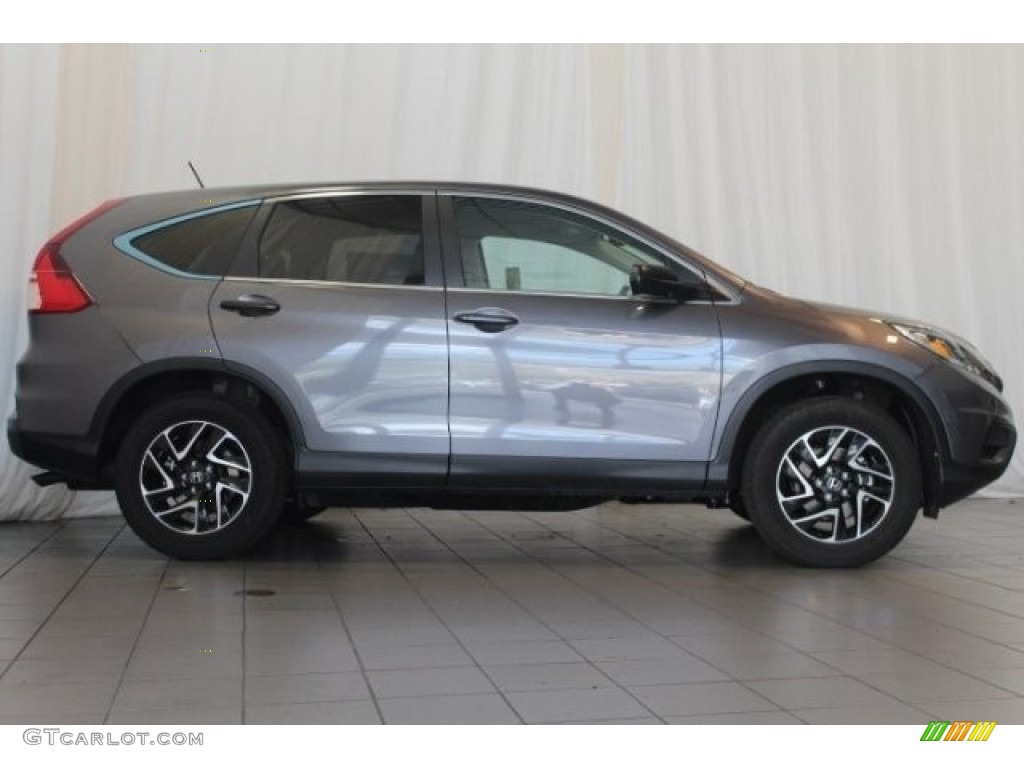 2016 CR-V SE - Modern Steel Metallic / Gray photo #3