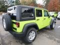 2017 Hypergreen Jeep Wrangler Unlimited Sport 4x4  photo #7