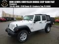 2017 Bright White Jeep Wrangler Unlimited Sport 4x4  photo #1