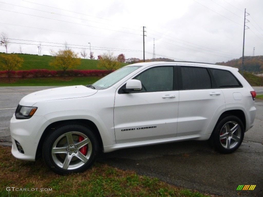 Ivory Tri-Coat 2017 Jeep Grand Cherokee SRT 4x4 Exterior Photo #116804058