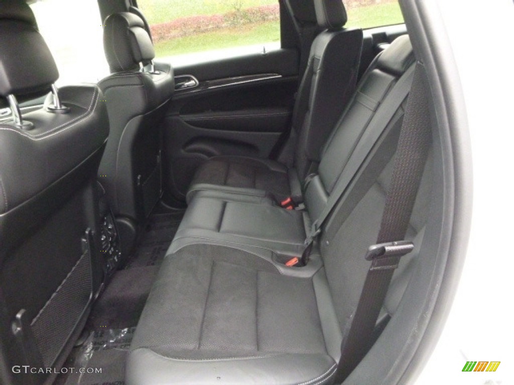 Black Interior 2017 Jeep Grand Cherokee SRT 4x4 Photo #116804067