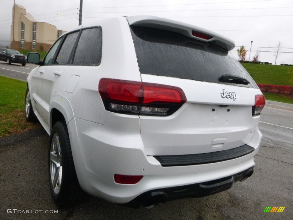 2017 Grand Cherokee SRT 4x4 - Ivory Tri-Coat / Black photo #5