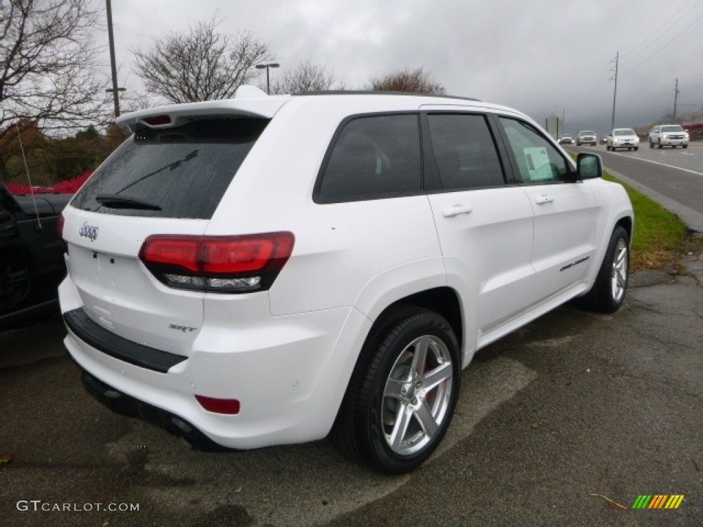 2017 Grand Cherokee SRT 4x4 - Ivory Tri-Coat / Black photo #7