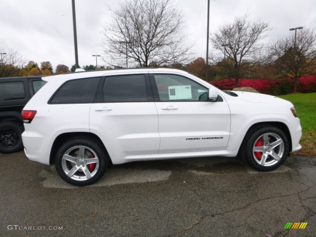 Ivory Tri-Coat 2017 Jeep Grand Cherokee SRT 4x4 Exterior Photo #116804130