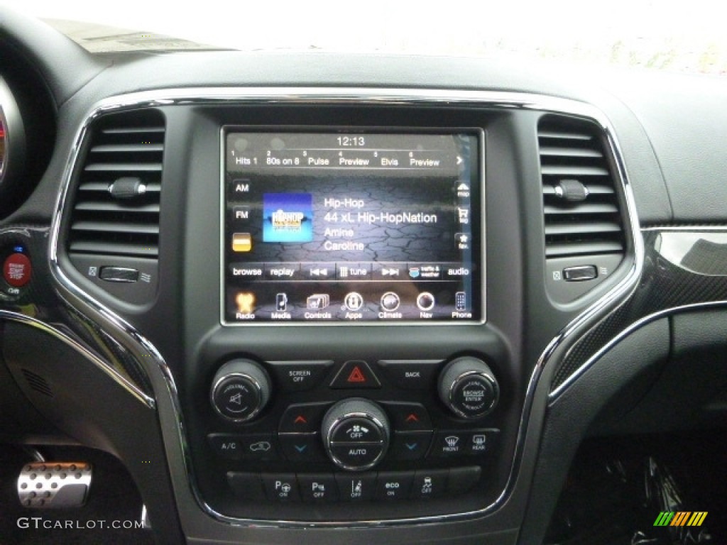 2017 Grand Cherokee SRT 4x4 - Ivory Tri-Coat / Black photo #16