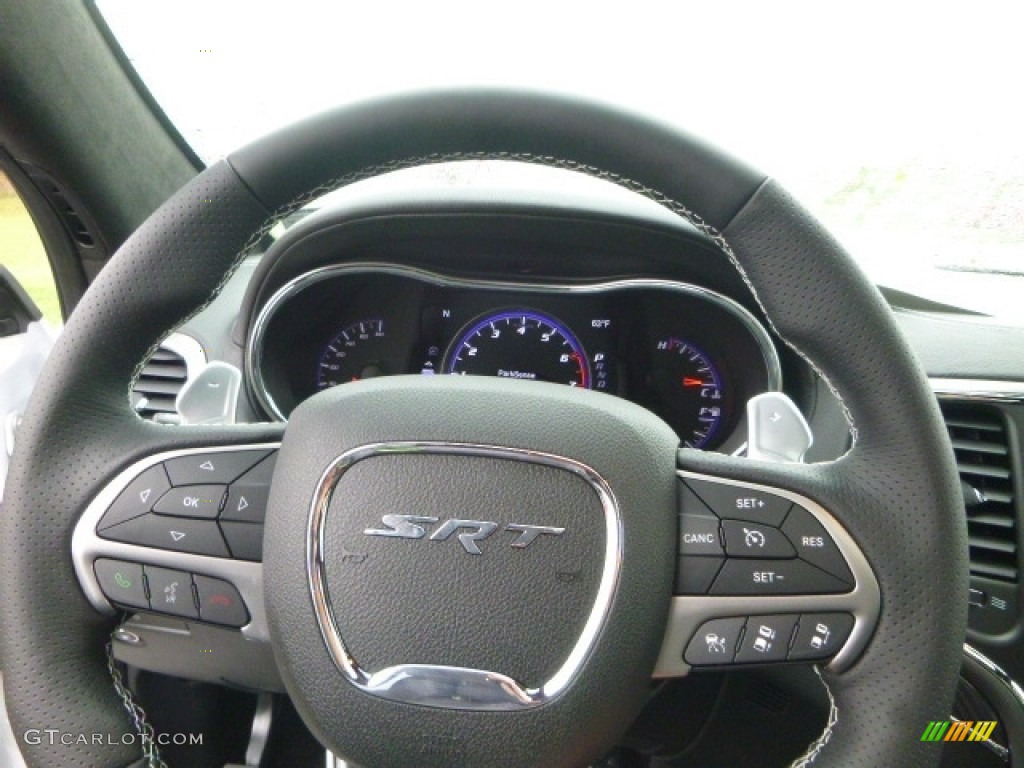 2017 Grand Cherokee SRT 4x4 - Ivory Tri-Coat / Black photo #20