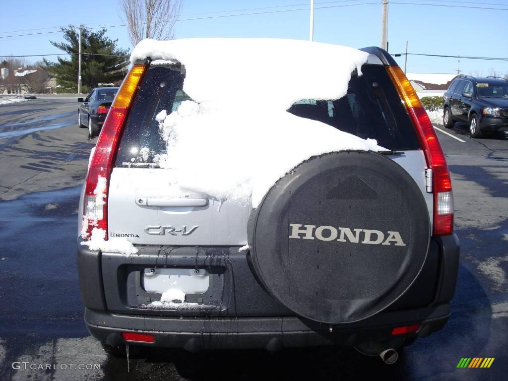 2002 CR-V EX 4WD - Satin Silver Metallic / Black photo #7