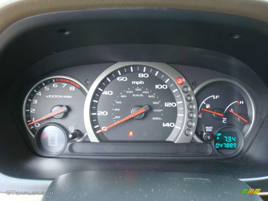 2004 Pilot EX 4WD - Sandstone Metallic / Saddle photo #26