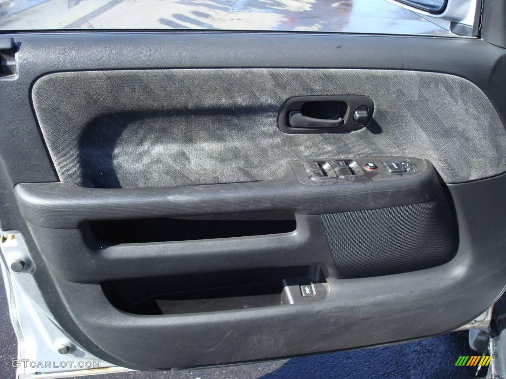 2002 CR-V EX 4WD - Satin Silver Metallic / Black photo #12