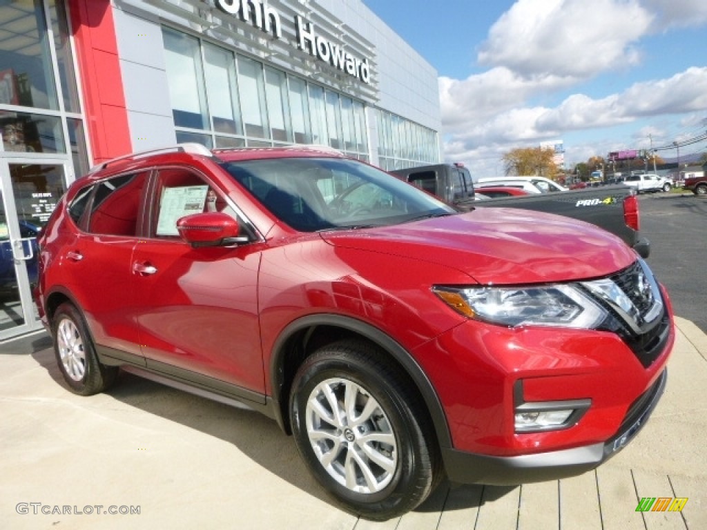 Palatial Ruby Nissan Rogue