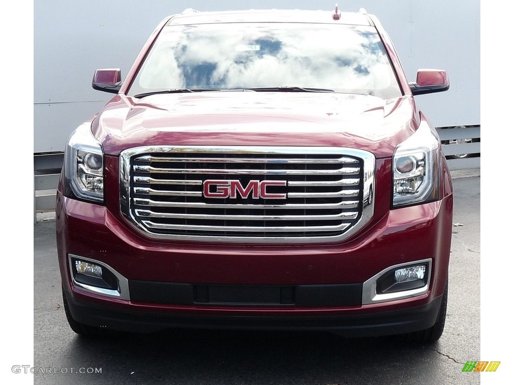 Crimson Red Tintcoat 2017 GMC Yukon SLT 4WD Exterior Photo #116806950