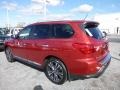 2017 Cayenne Red Nissan Pathfinder Platinum 4x4  photo #11