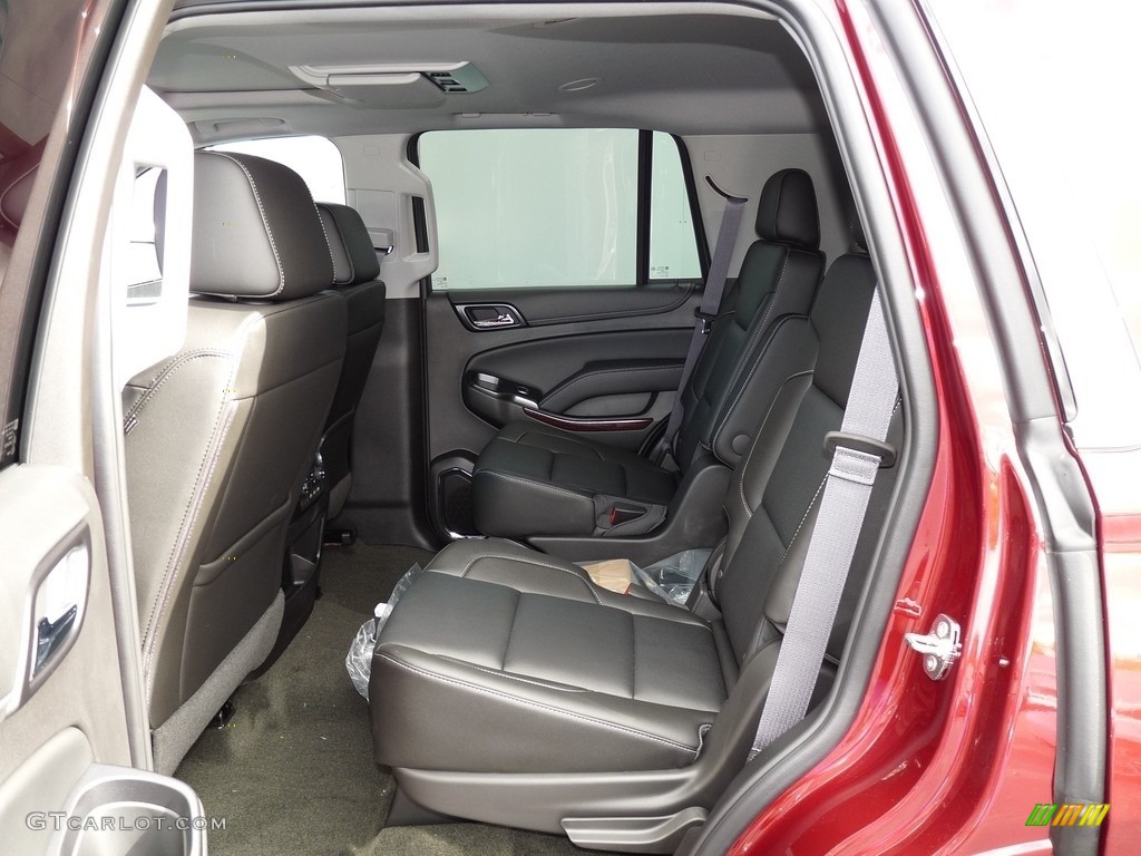 Jet Black Interior 2017 GMC Yukon SLT 4WD Photo #116807046