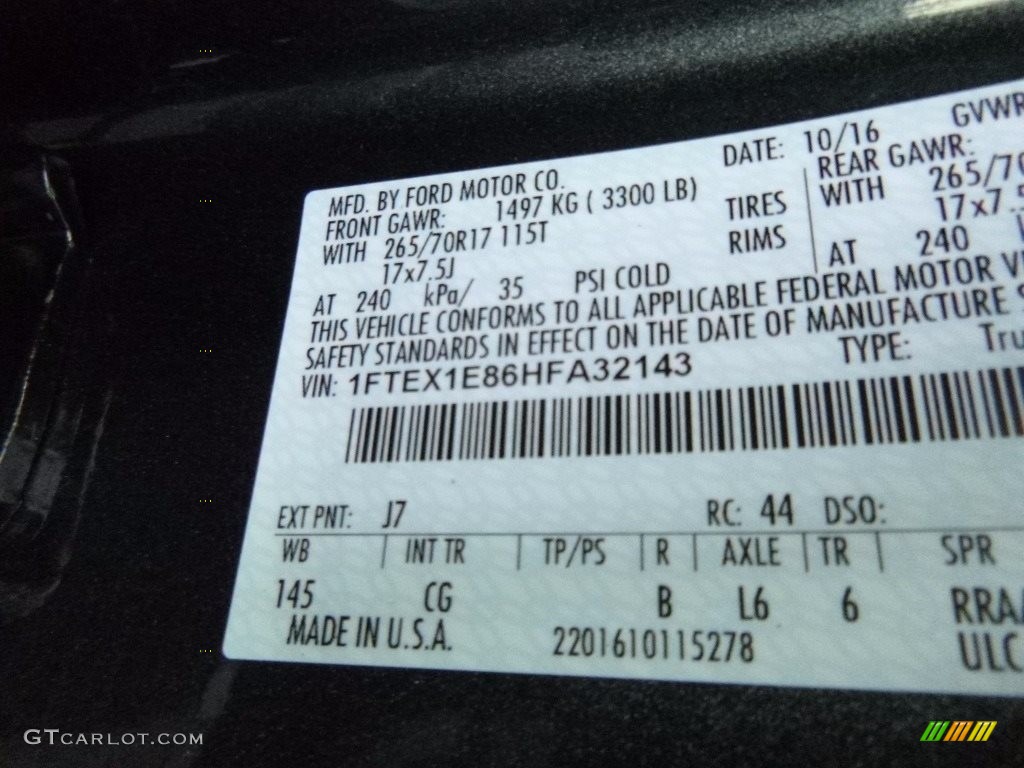 2017 F150 XL SuperCab 4x4 - Magnetic / Earth Gray photo #11