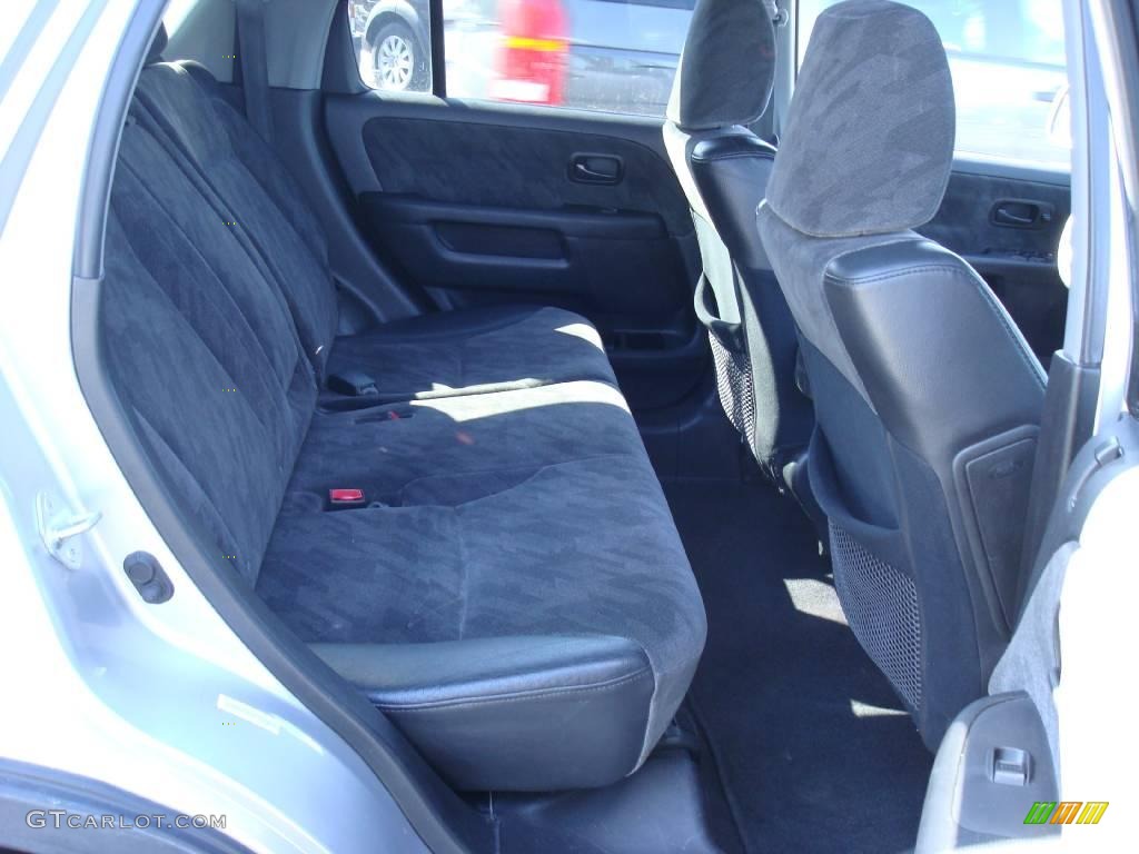 2002 CR-V EX 4WD - Satin Silver Metallic / Black photo #16