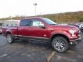 Ruby Red 2017 Ford F150 King Ranch SuperCrew 4x4 Exterior