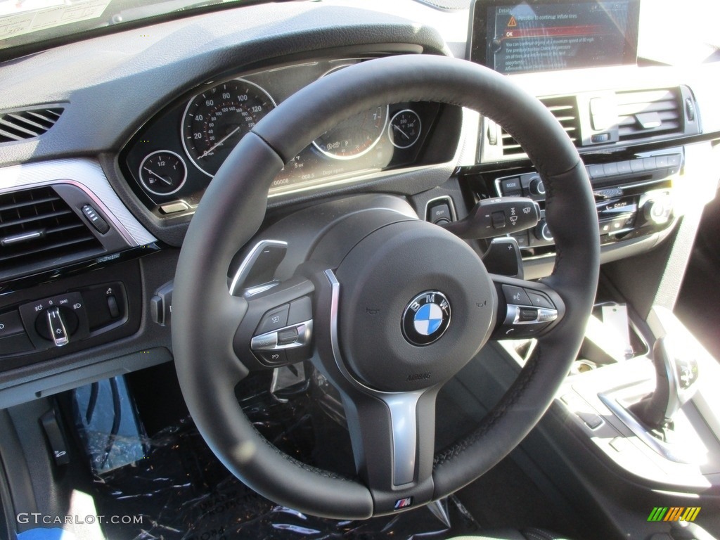 2017 3 Series 340i xDrive Sedan - Black Sapphire Metallic / Black photo #15