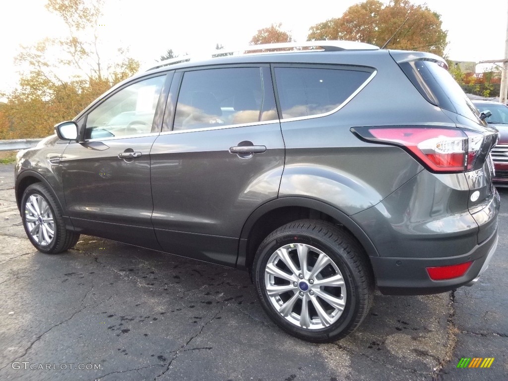 2017 Escape Titanium 4WD - Magnetic / Charcoal Black photo #4