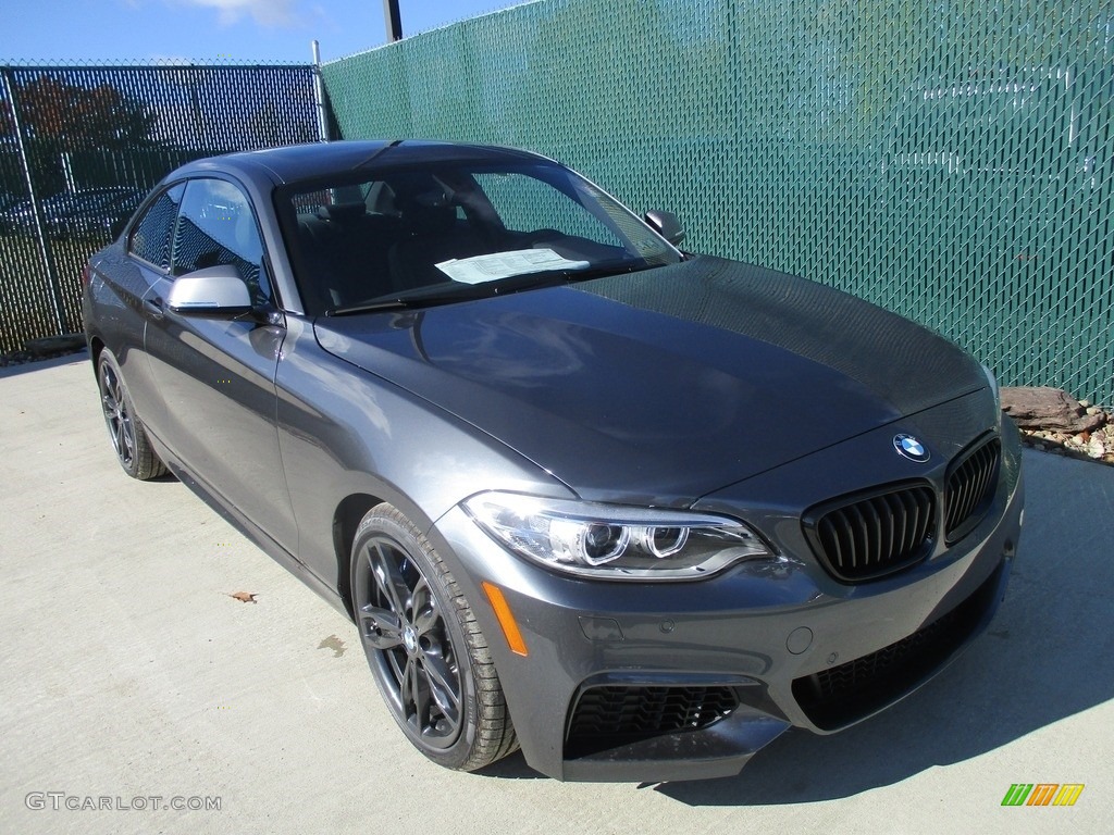 Mineral Grey Metallic 2017 BMW 2 Series M240i xDrive Coupe Exterior Photo #116808801