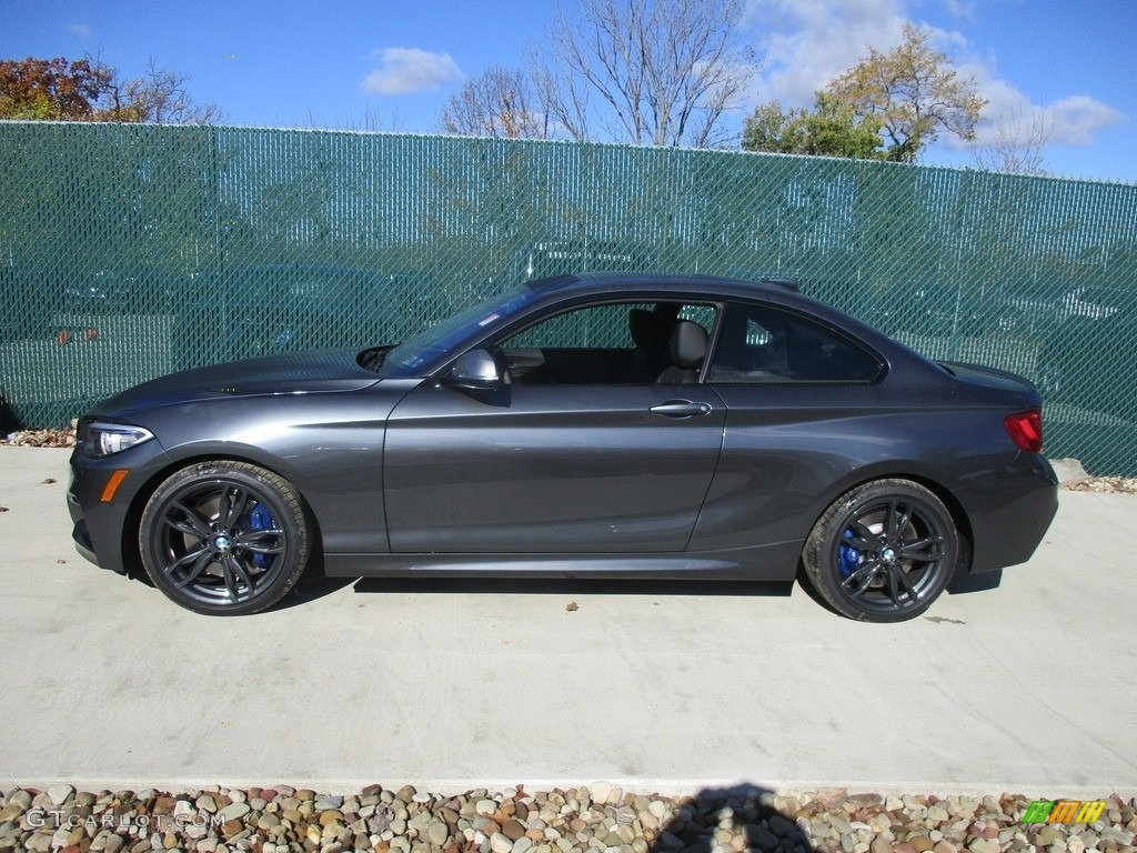 Mineral Grey Metallic 2017 BMW 2 Series M240i xDrive Coupe Exterior Photo #116808894