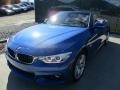 2017 Estoril Blue Metallic BMW 4 Series 430i xDrive Convertible  photo #7