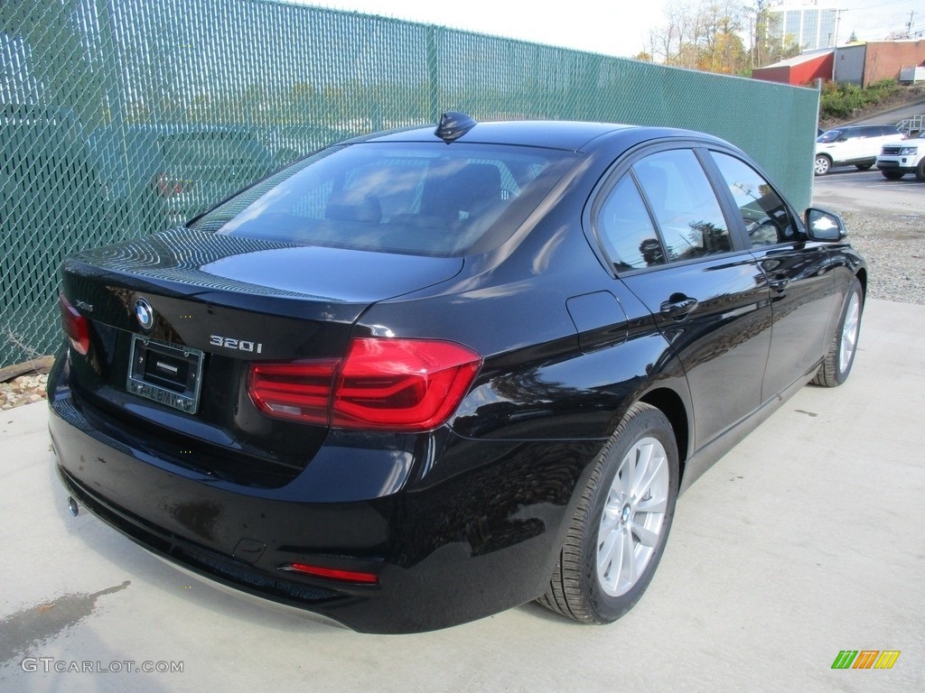 2017 3 Series 320i xDrive Sedan - Jet Black / Black photo #4